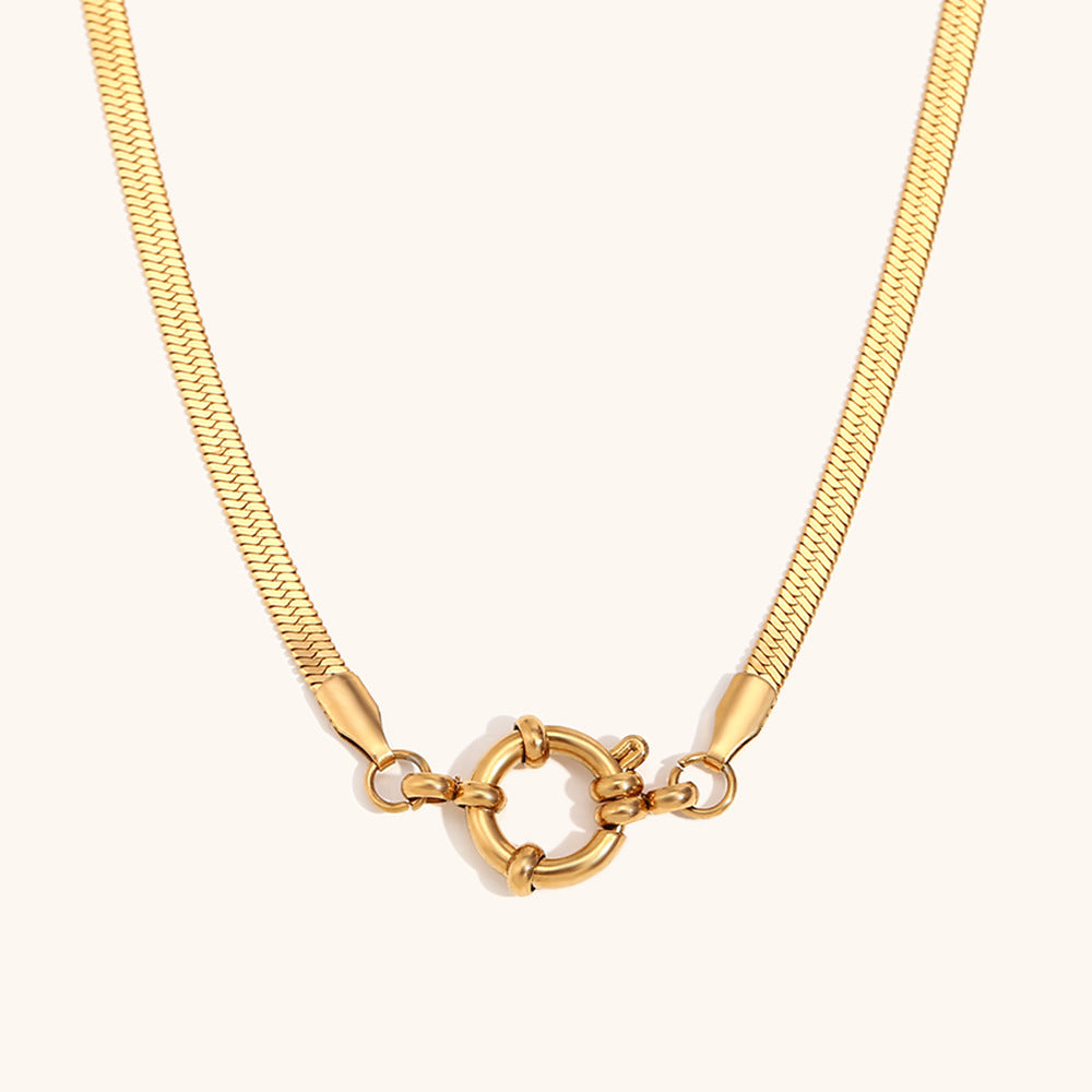 Flat Snake Signoretti Buckle Chain