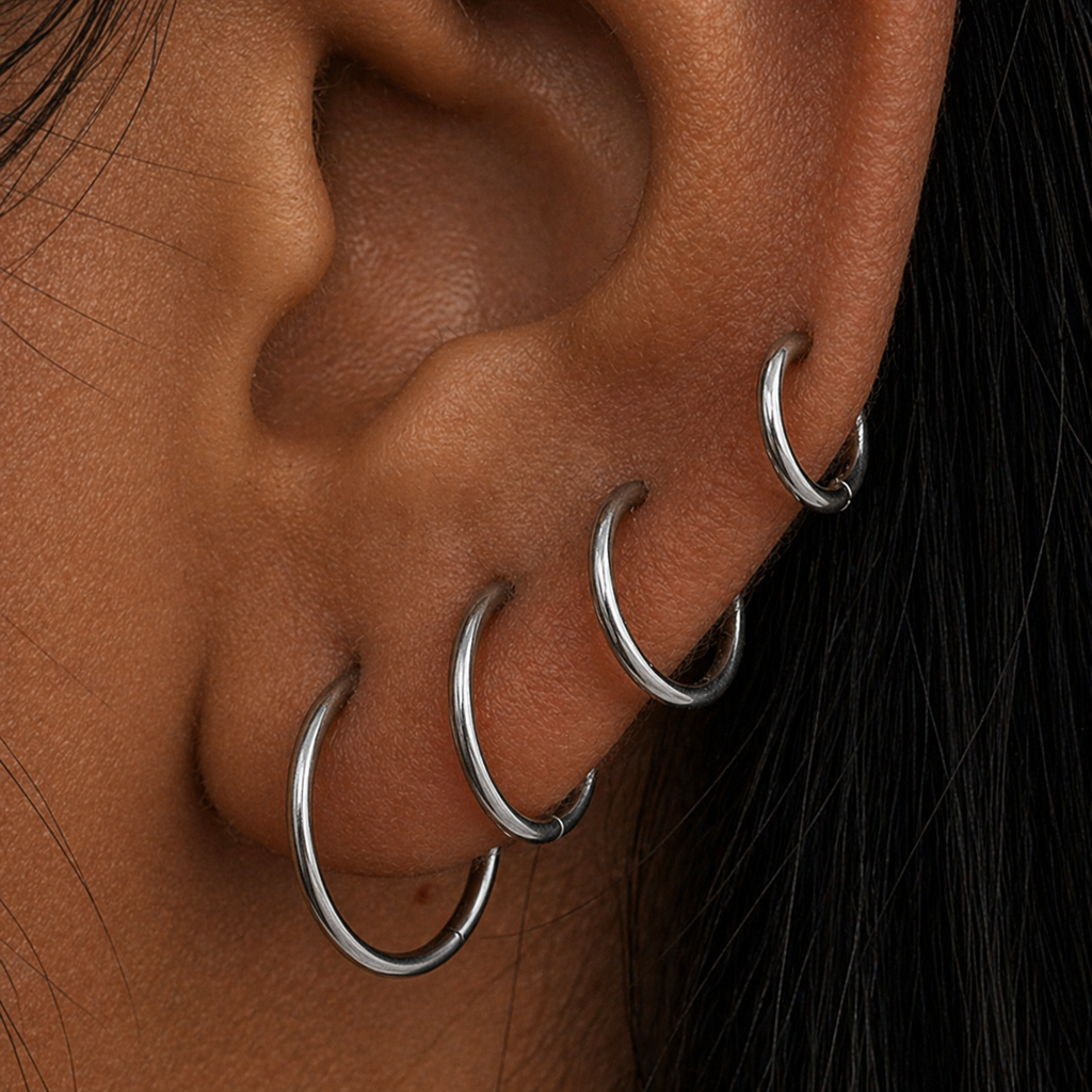 1.2mm | G23 Titanium Seamless Clicker Ring 16G Gauge