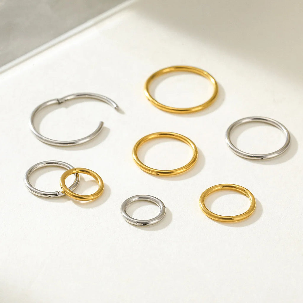 1mm | G23 Titanium Seamless Clicker Ring 18G Gauge