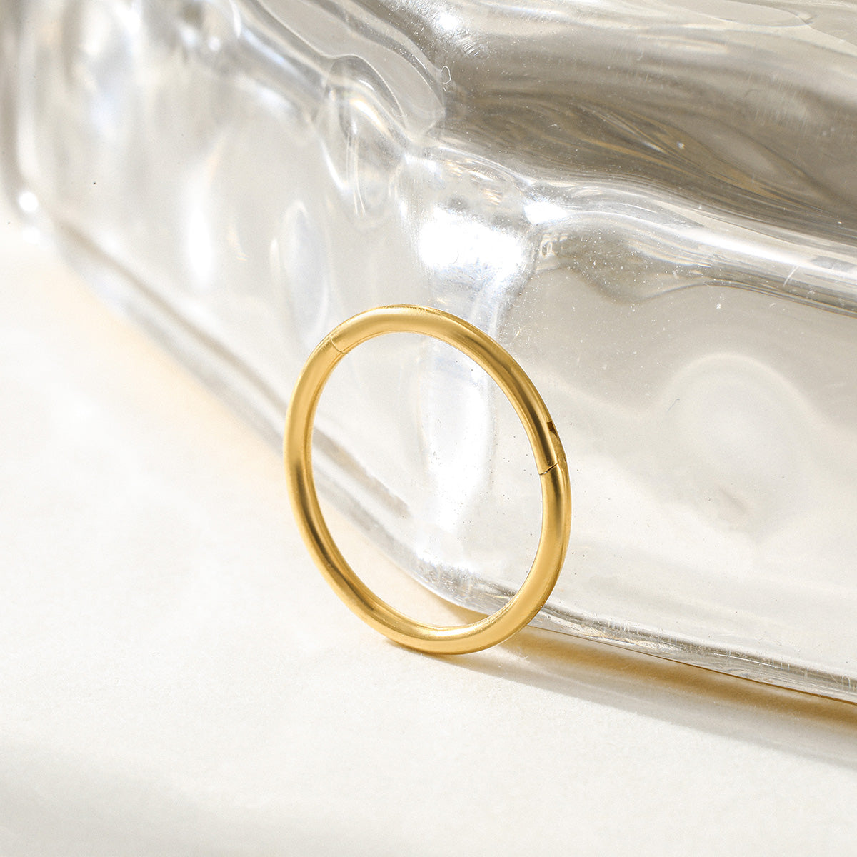 1mm | G23 Titanium Seamless Clicker Ring 18G Gauge