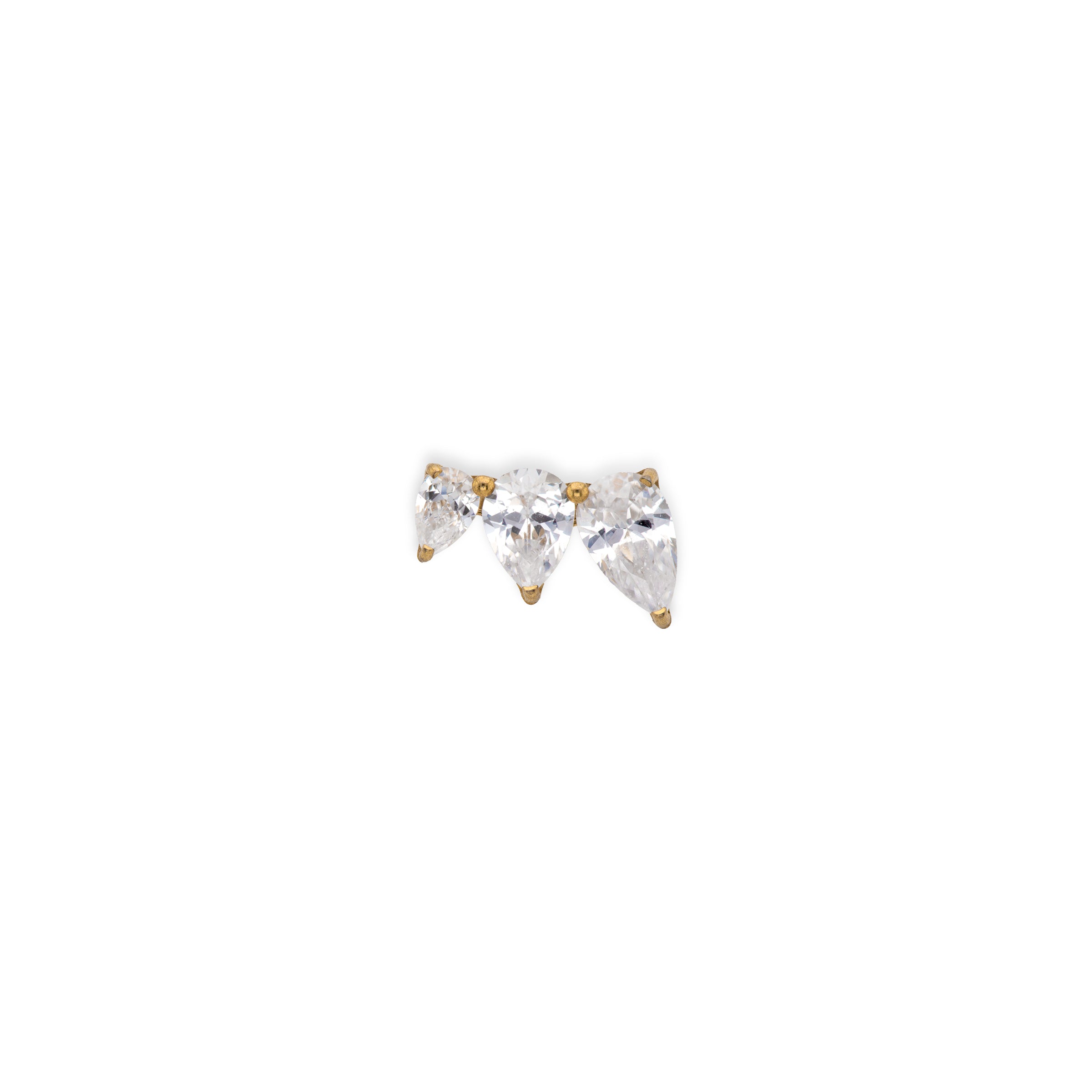 Tide | G23 Titanium Flat Back Stud