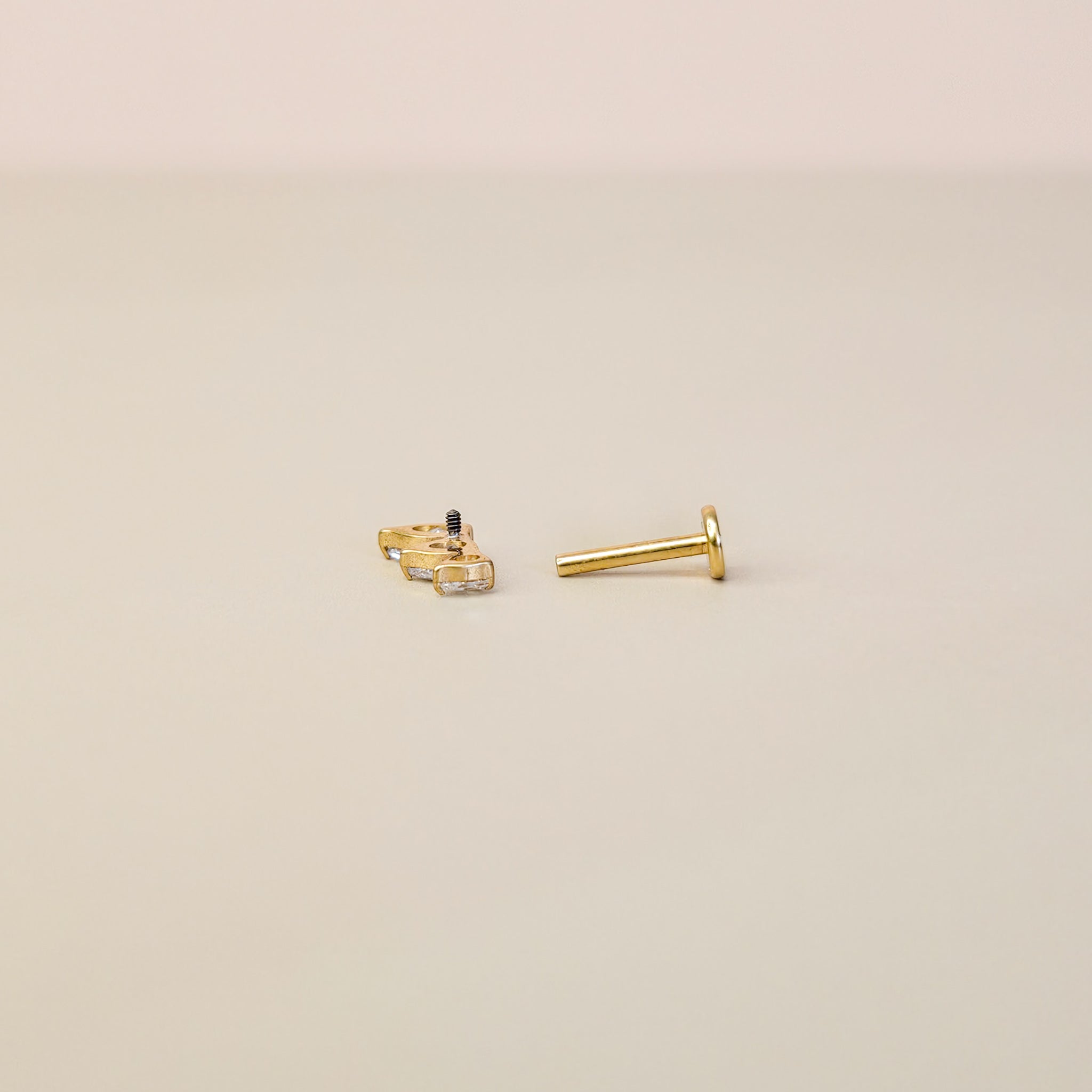 Tide | G23 Titanium Flat Back Stud