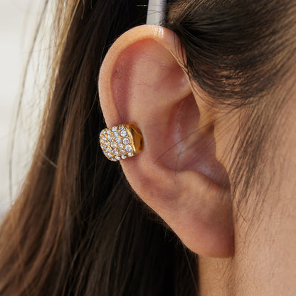 Glitter Ball Ear Cuff