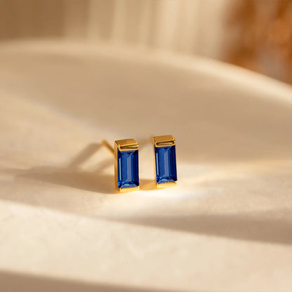 Birthstone Stud Earrings