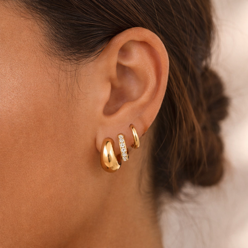 The Capsule Earring Set
