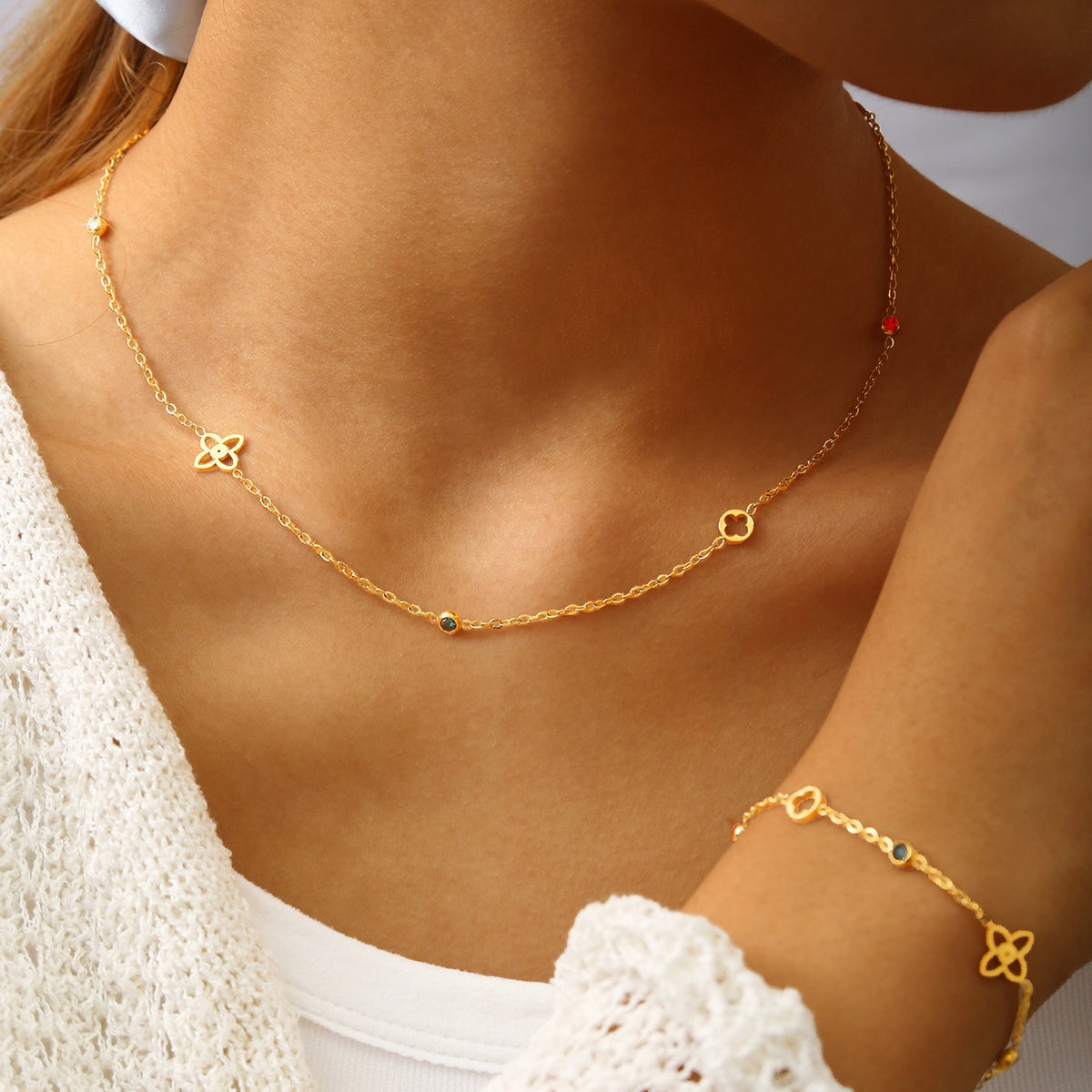 Colour Clover Bracelet