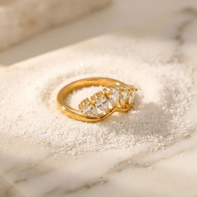 Gold Crown Ring
