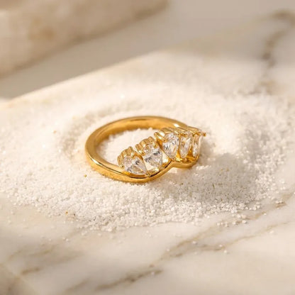 Gold Corona Ring