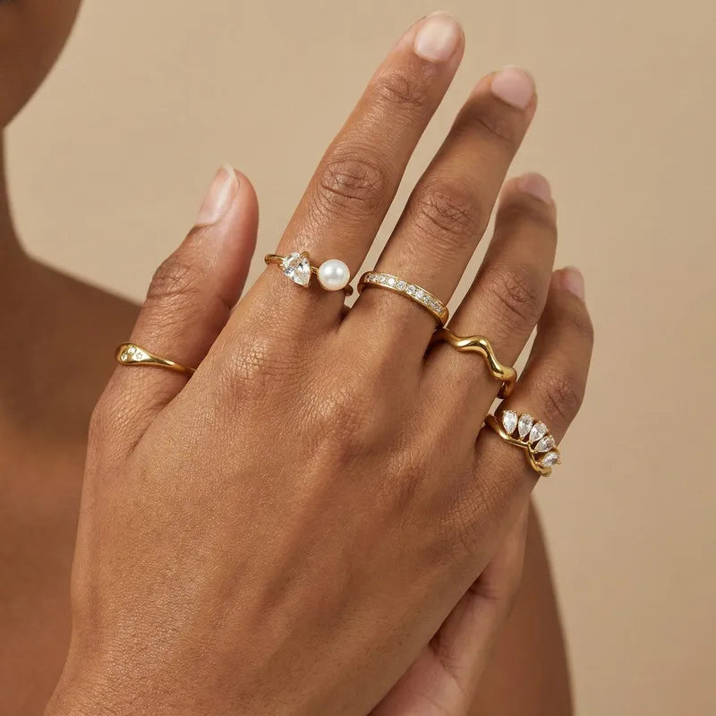 Gold Crown Ring