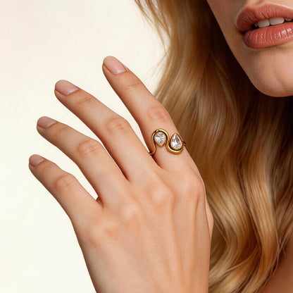 Gold Goddess Ring