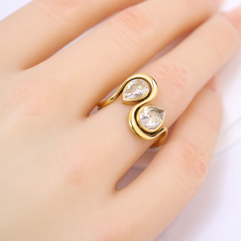 Gold Goddess Ring