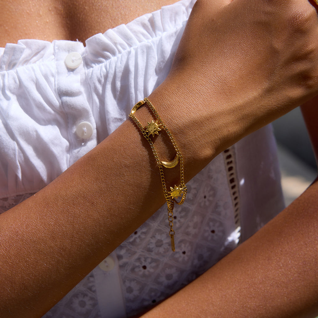 Luna Double Strand Bracelet