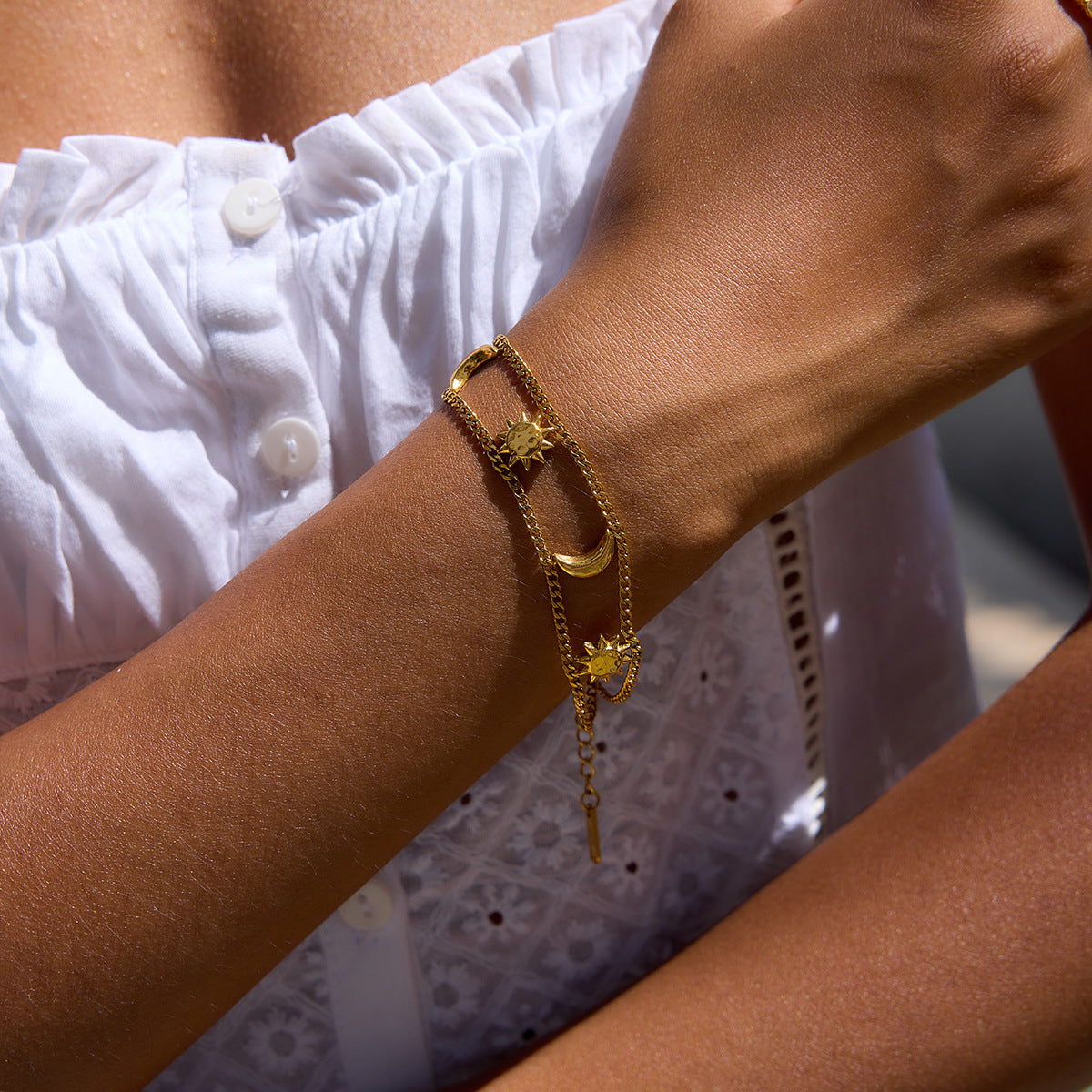 Luna Double Strand Bracelet