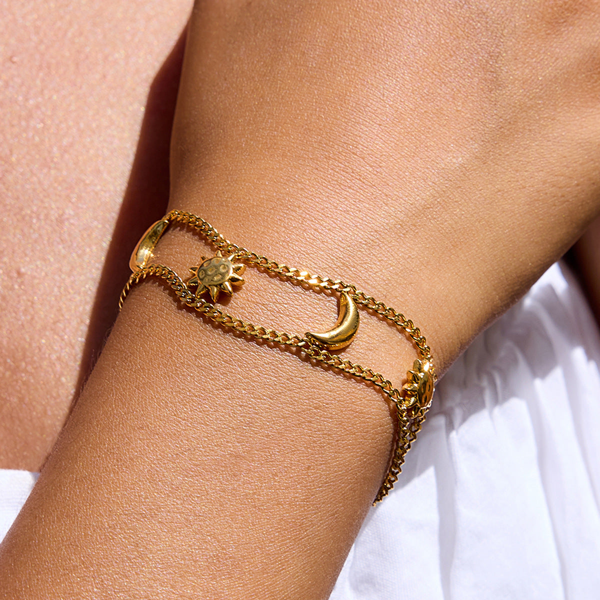 Luna Double Strand Bracelet