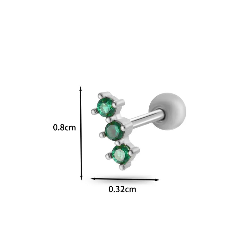 Green Dream | Stainless Steel Screw Ball Stud