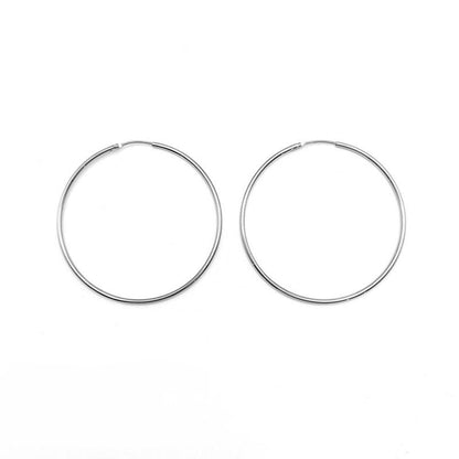 50mm Super Skinny Hoop Earrings