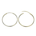 50mm Super Skinny Hoop Earrings