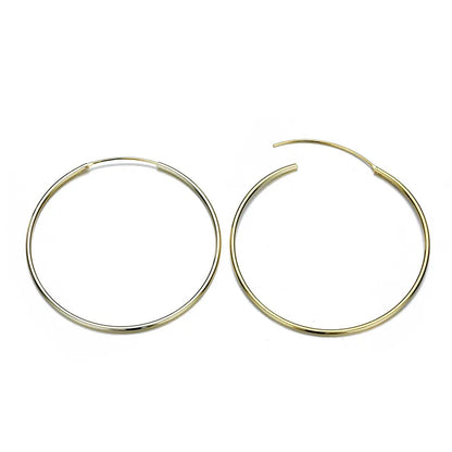 50mm Super Skinny Hoop Earrings