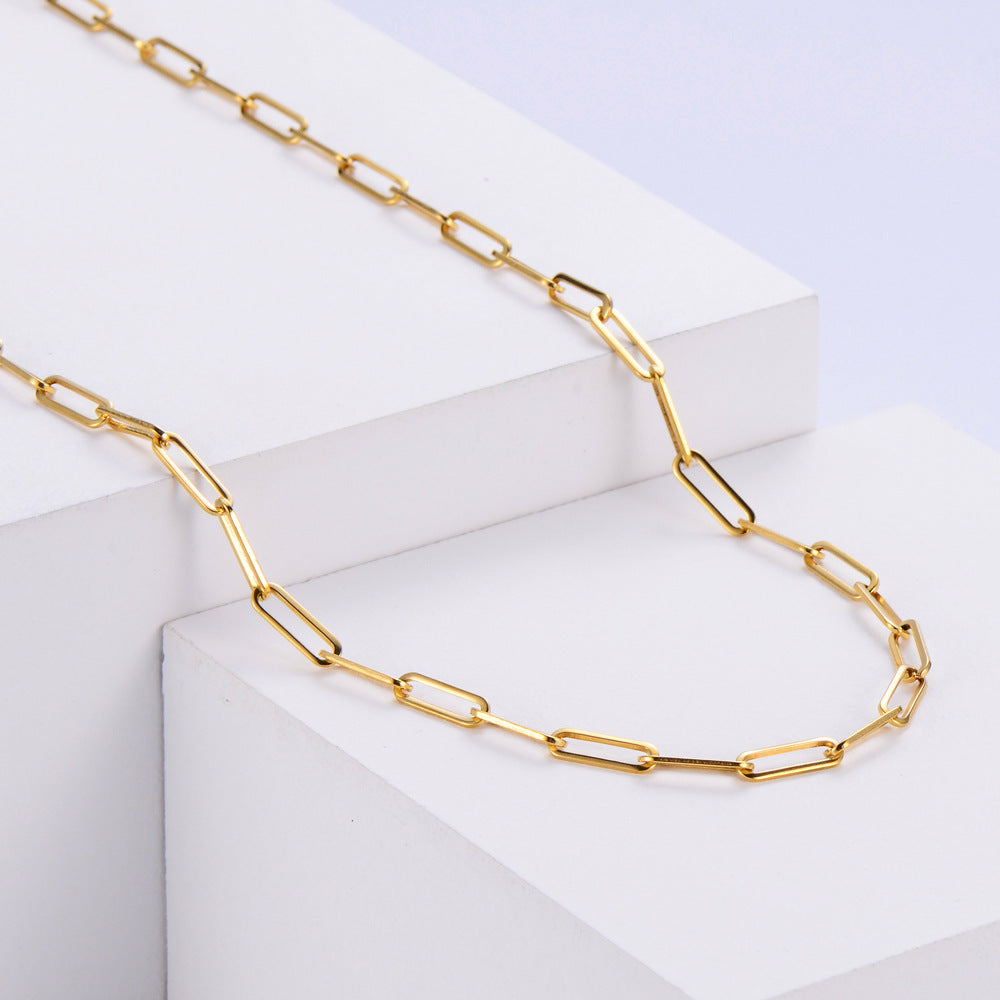 65cm Paperclip Necklace