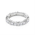 Adeline Moissanite Ring in Sterling Silver