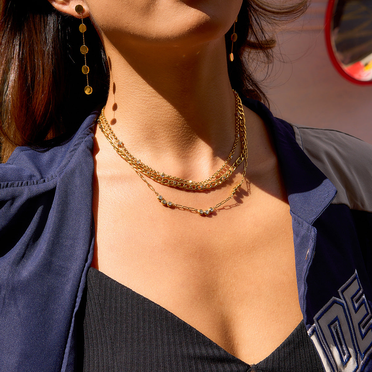 Annabelle Short Figaro Necklace