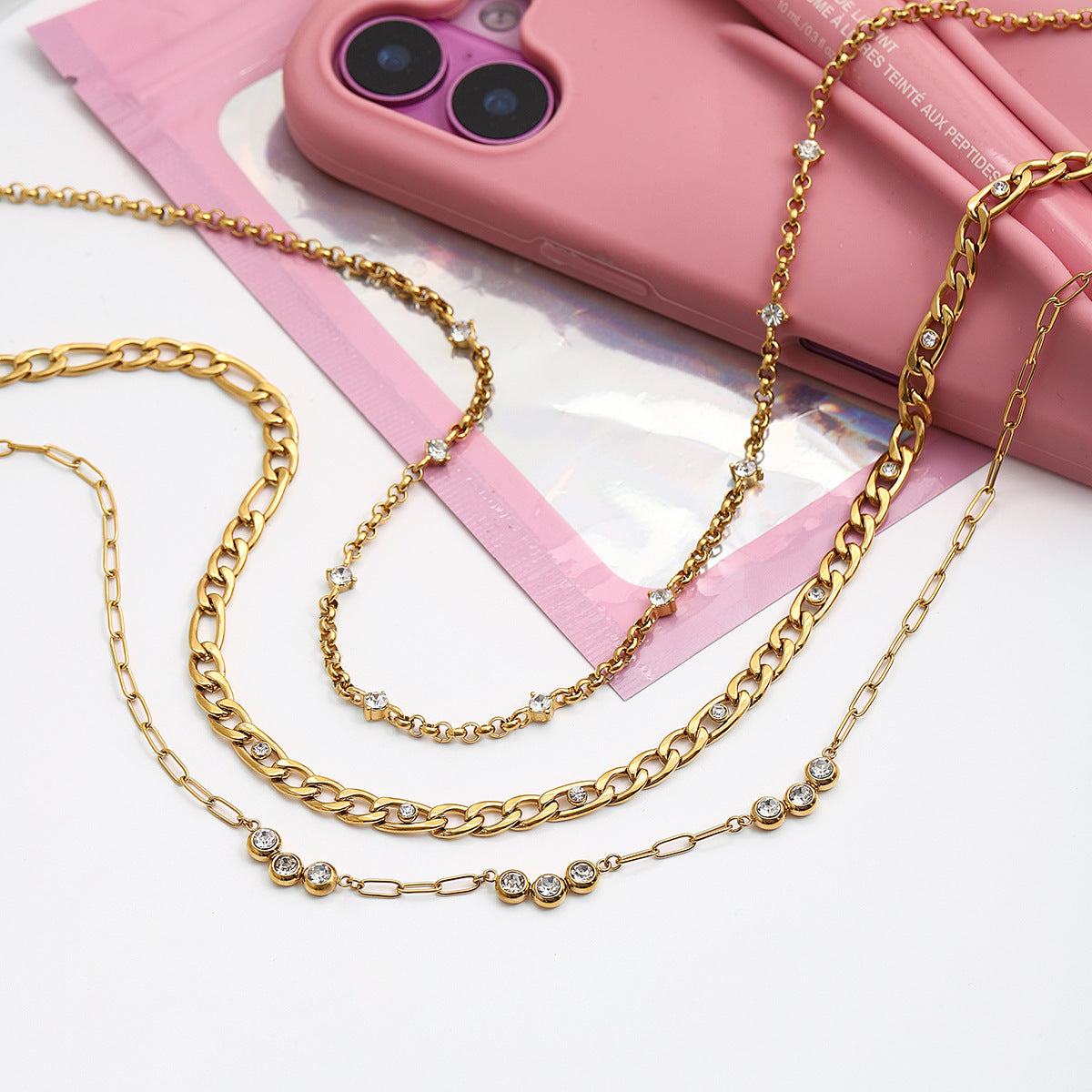 Mirabelle Short Rolo Necklace