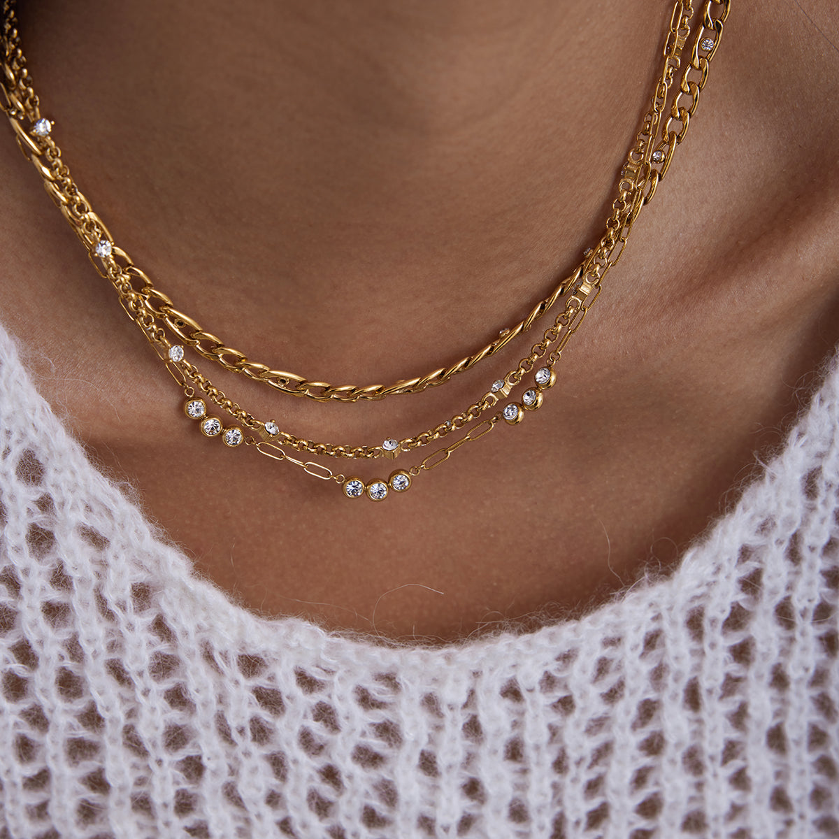Mirabelle Short Rolo Necklace