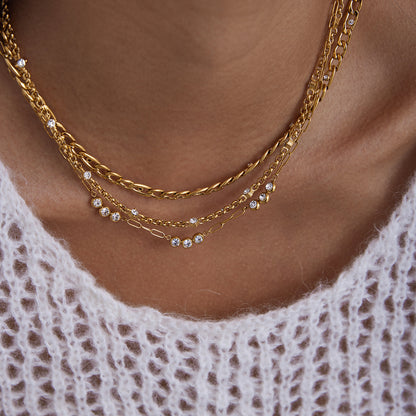 Mirabelle Short Rolo Necklace