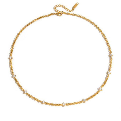 Mirabelle Short Rolo Necklace
