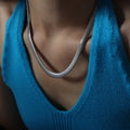 Chunky Soft Snake Necklace