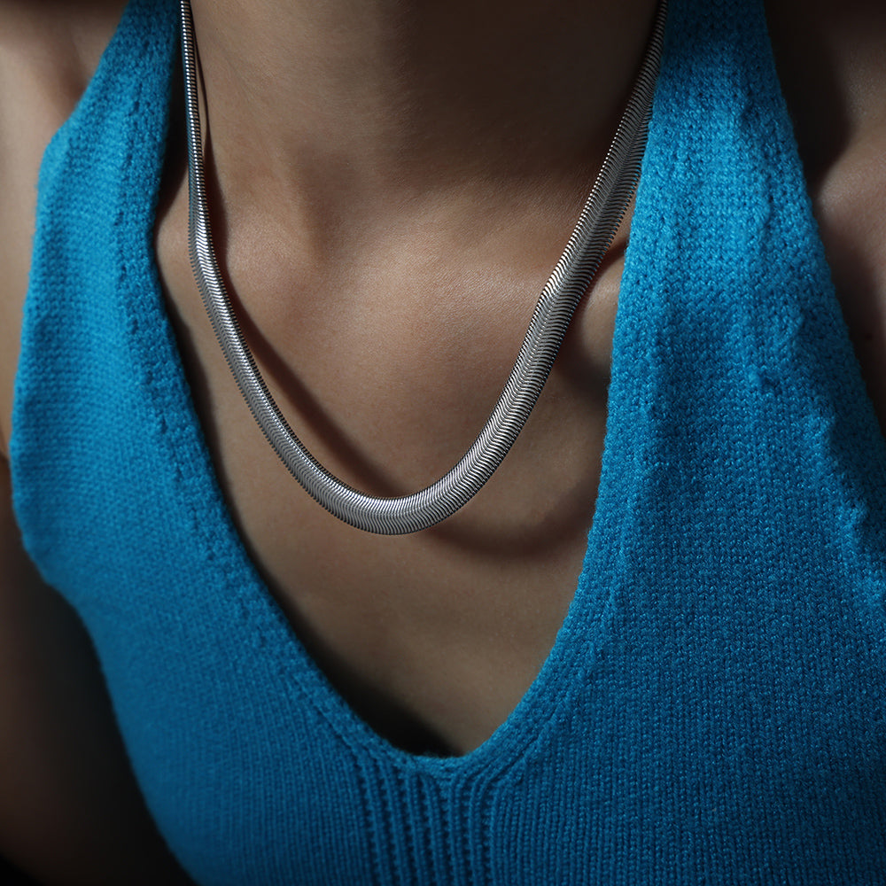 Chunky Soft Snake Necklace