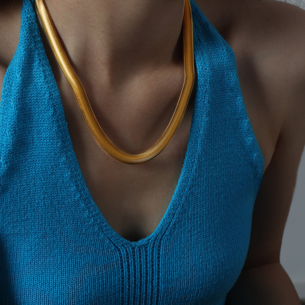 Chunky Soft Snake Necklace