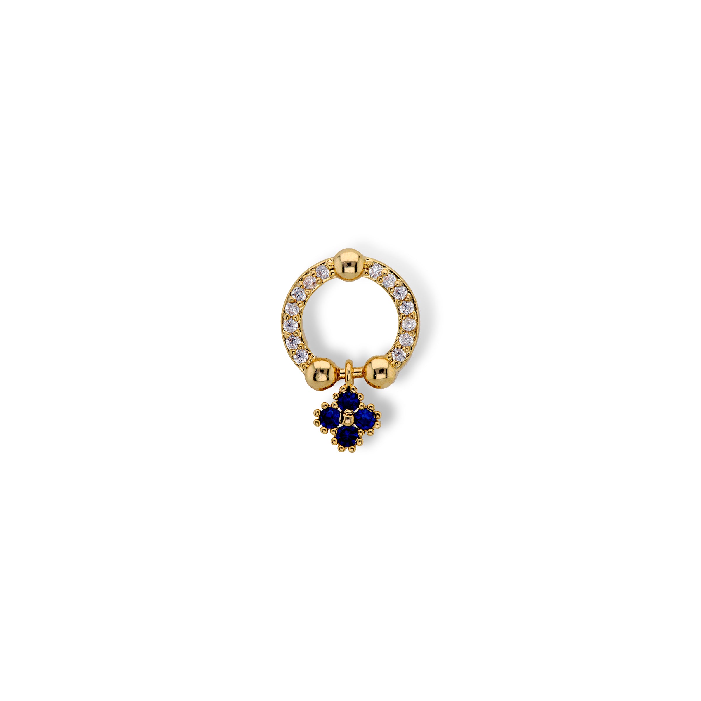 Clover Charm | Screw Ball Stud (1pc single)