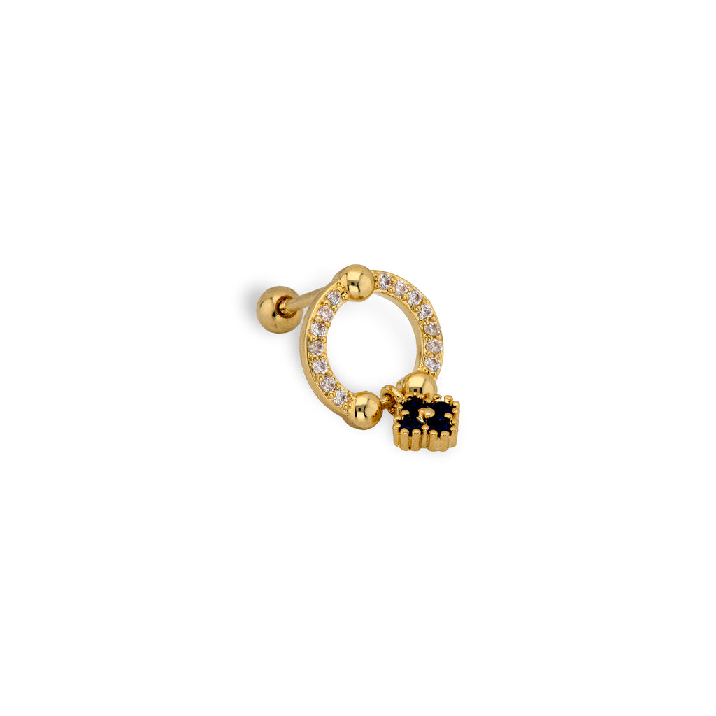 Clover Charm | Screw Ball Stud (1pc single)