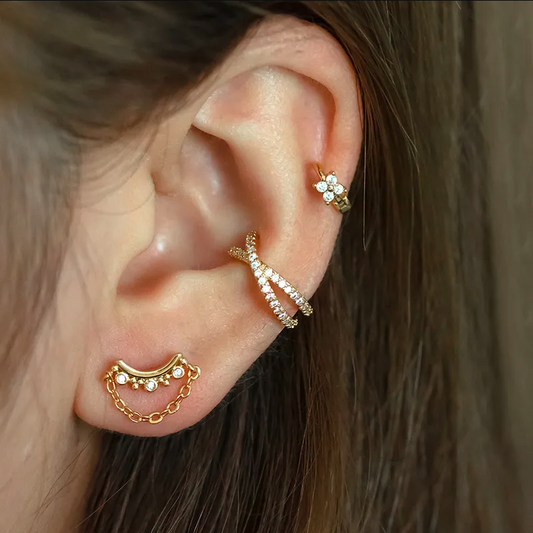 Criss Cross Ear Cuff