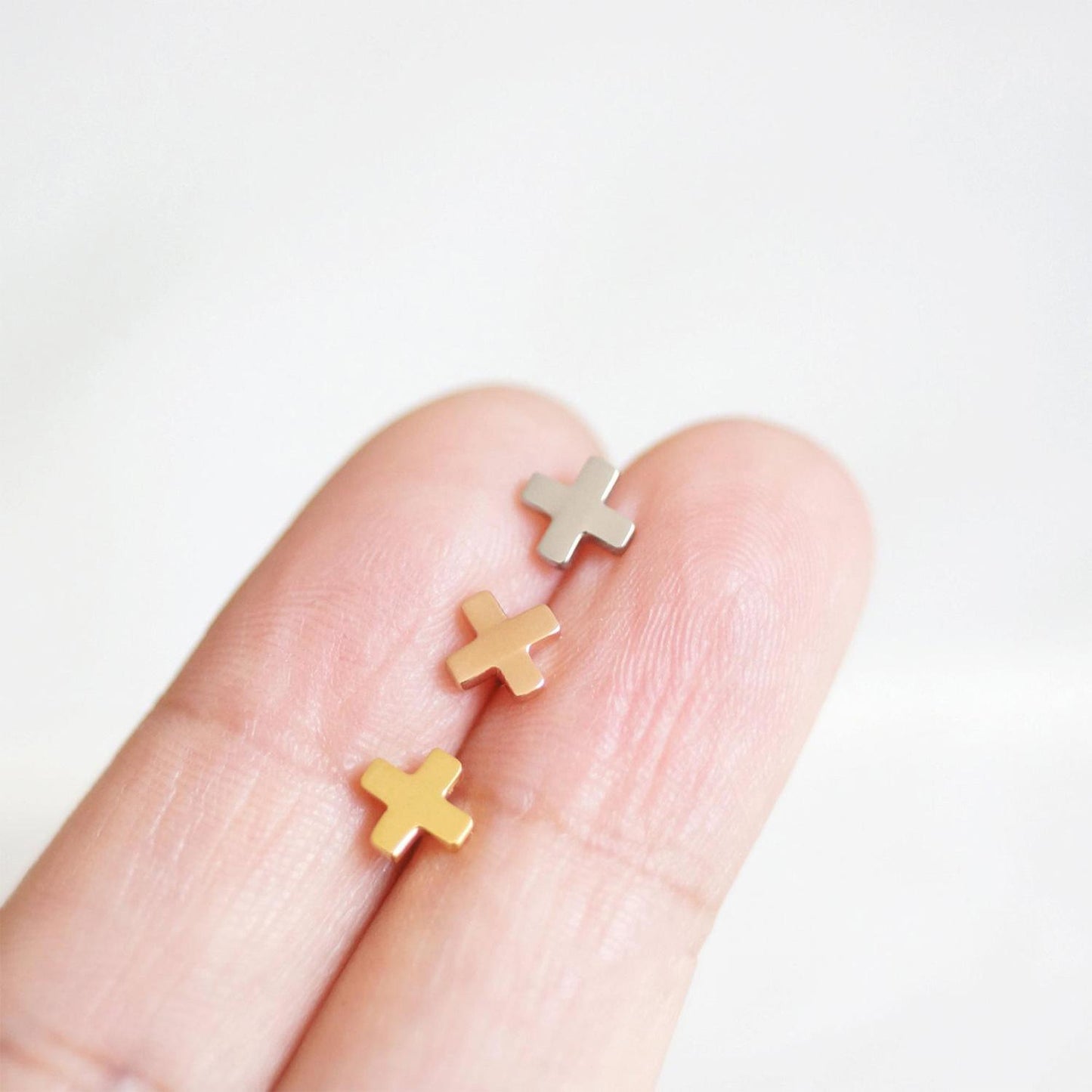 Cute Cross Studs