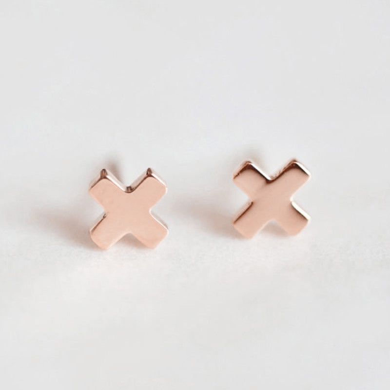 Cute Cross Studs