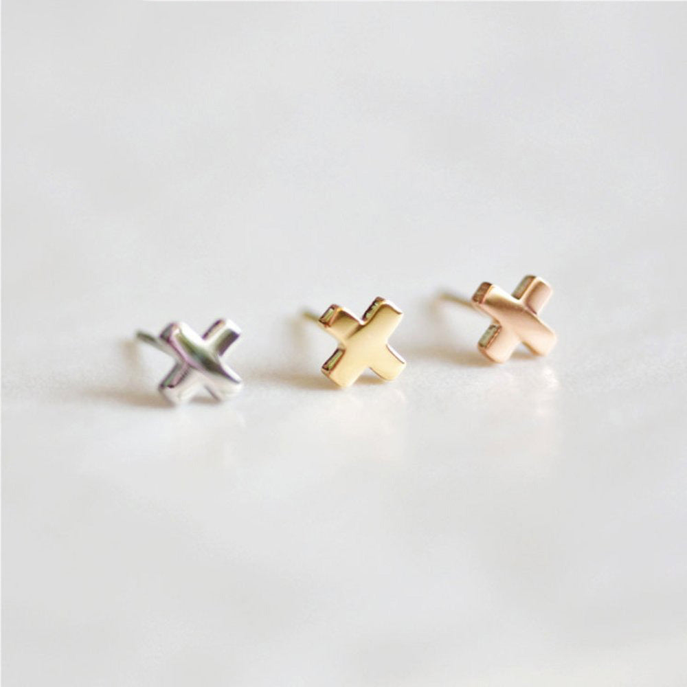 Cute Cross Studs