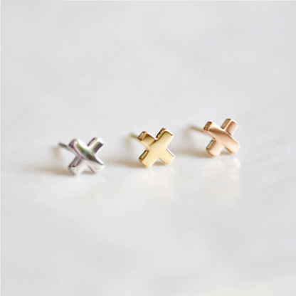 Cute Cross Studs