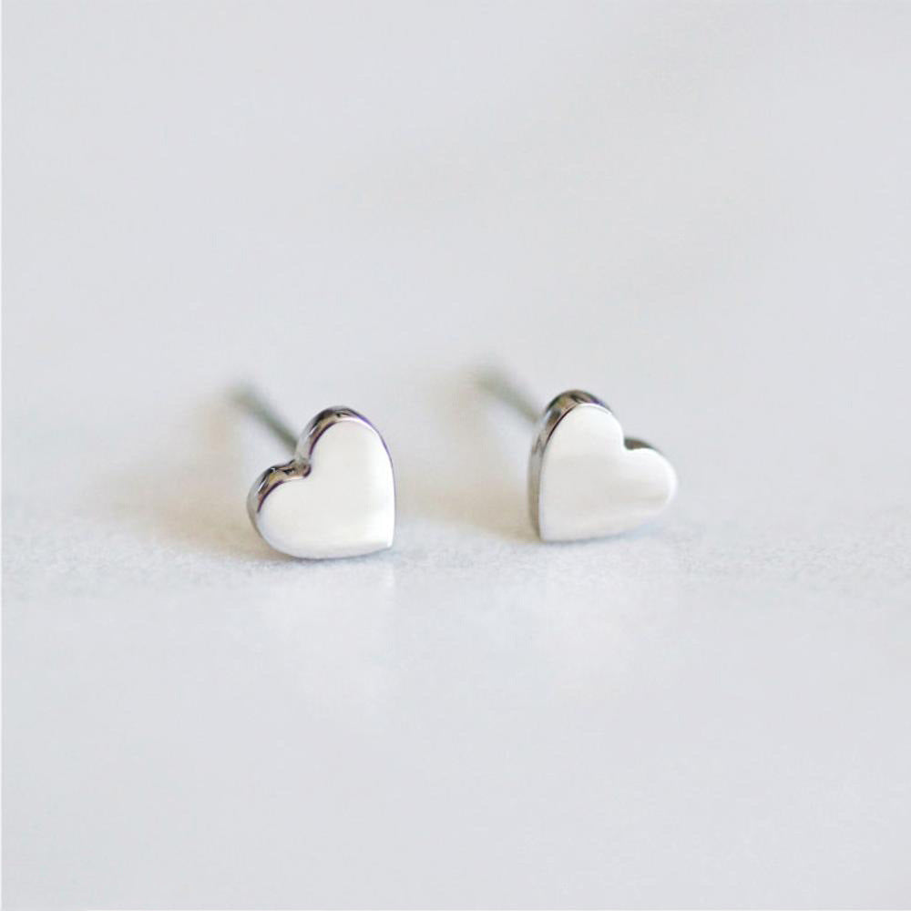 Cute Heart Studs