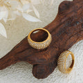 Dome CZ Ring