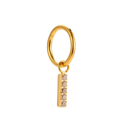 Titanium 1.2mm Seamless Segment Ring + Charm Combo