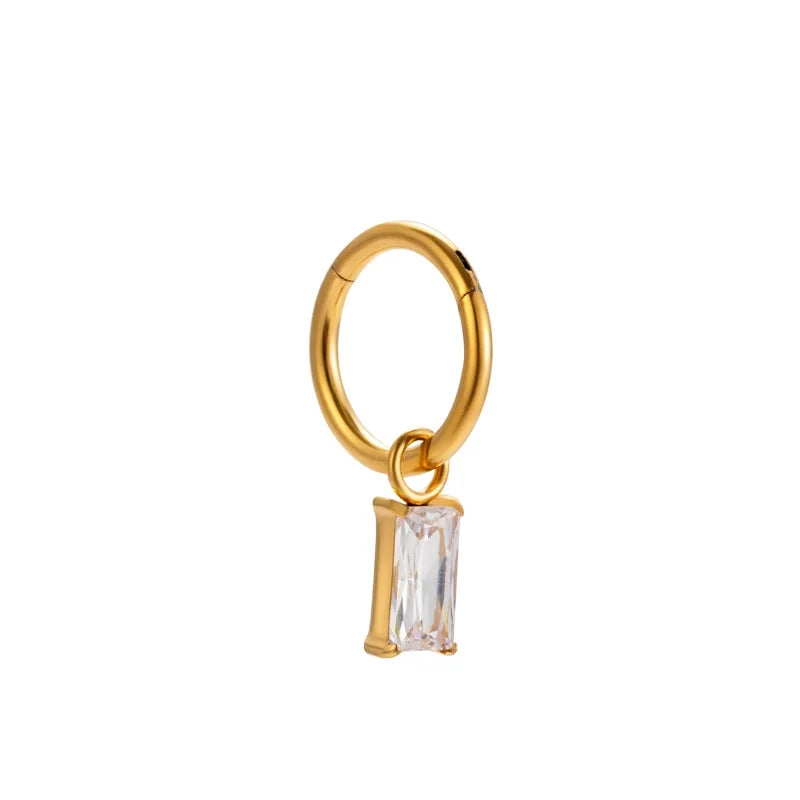 Baguette | G23 Titanium Piercing Charm