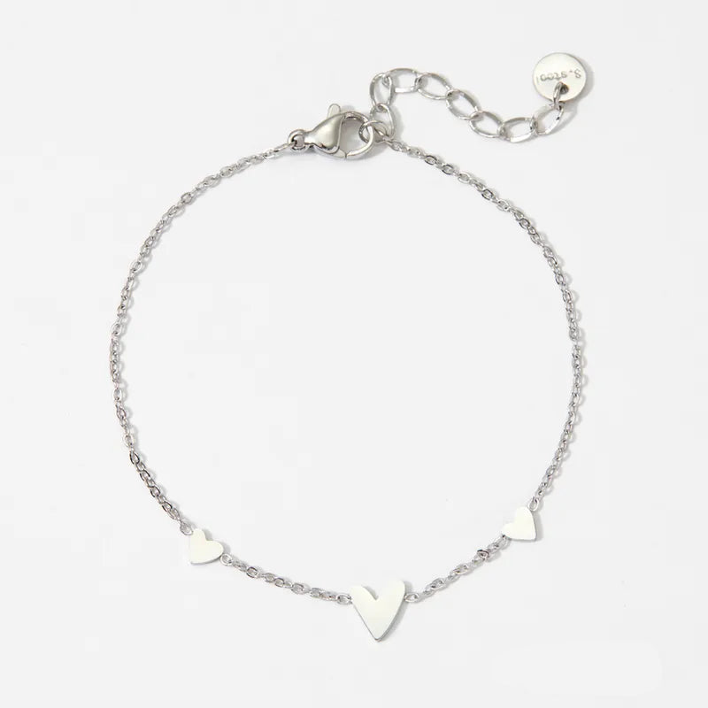 Fine Heart Anklet