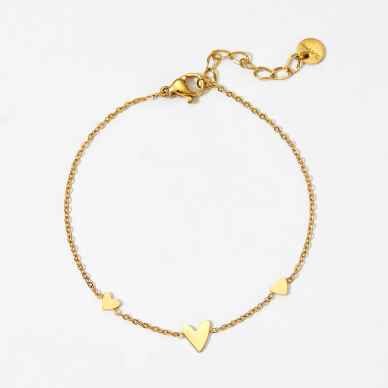 Fine Heart Anklet