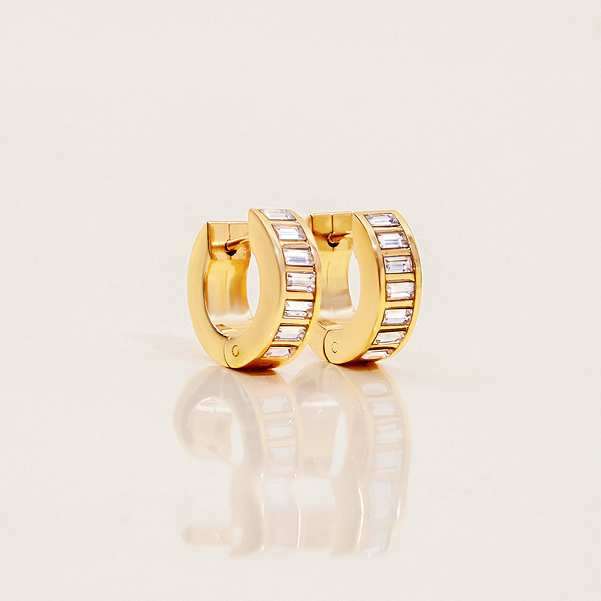 Grace Huggie Earrings