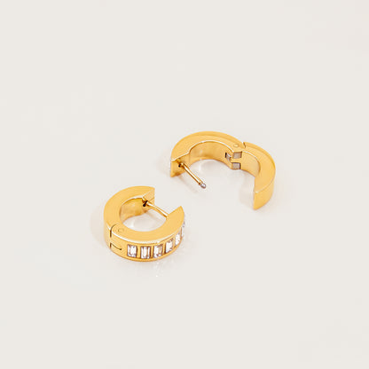 Grace Huggie Earrings