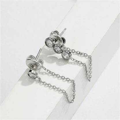 Asymmetric Chain Studs