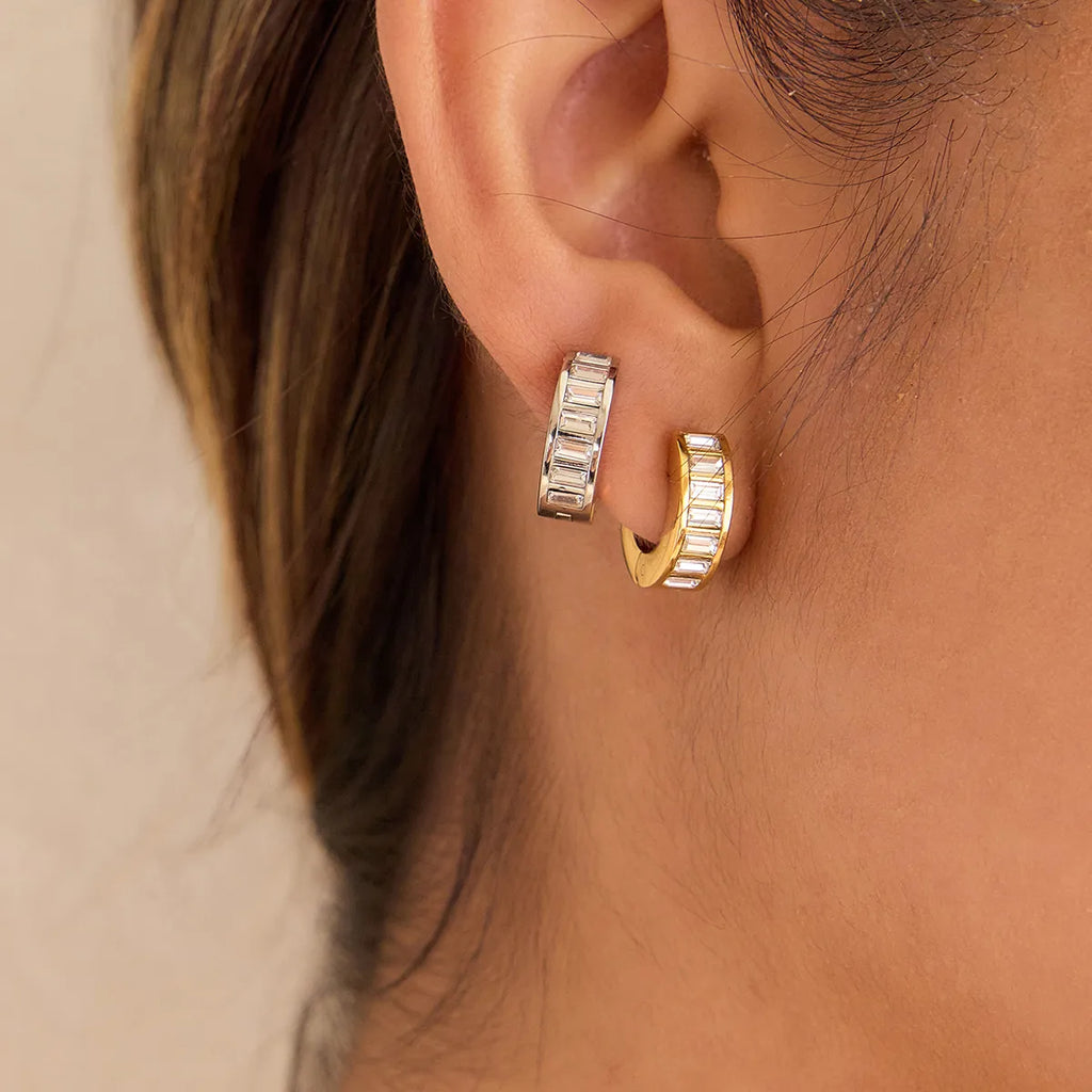 Grace Huggie Earrings