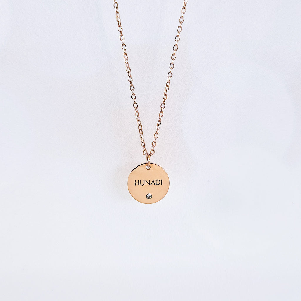 Guiding Light Engraved Necklace